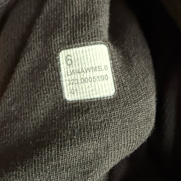 Lululemon Scuba Hoodie Light Cotton Fleece Black - Picture 16 of 16